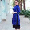 MAY ÁO DÀI NỮ CÁCH TÂN GẤM LỤA TƠ TẰM 15